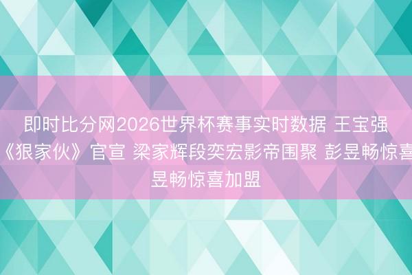 即时比分网2026世界杯赛事实时数据 王宝强新片《狠家伙》官宣 梁家辉段奕宏影帝围聚 彭昱畅惊喜加盟